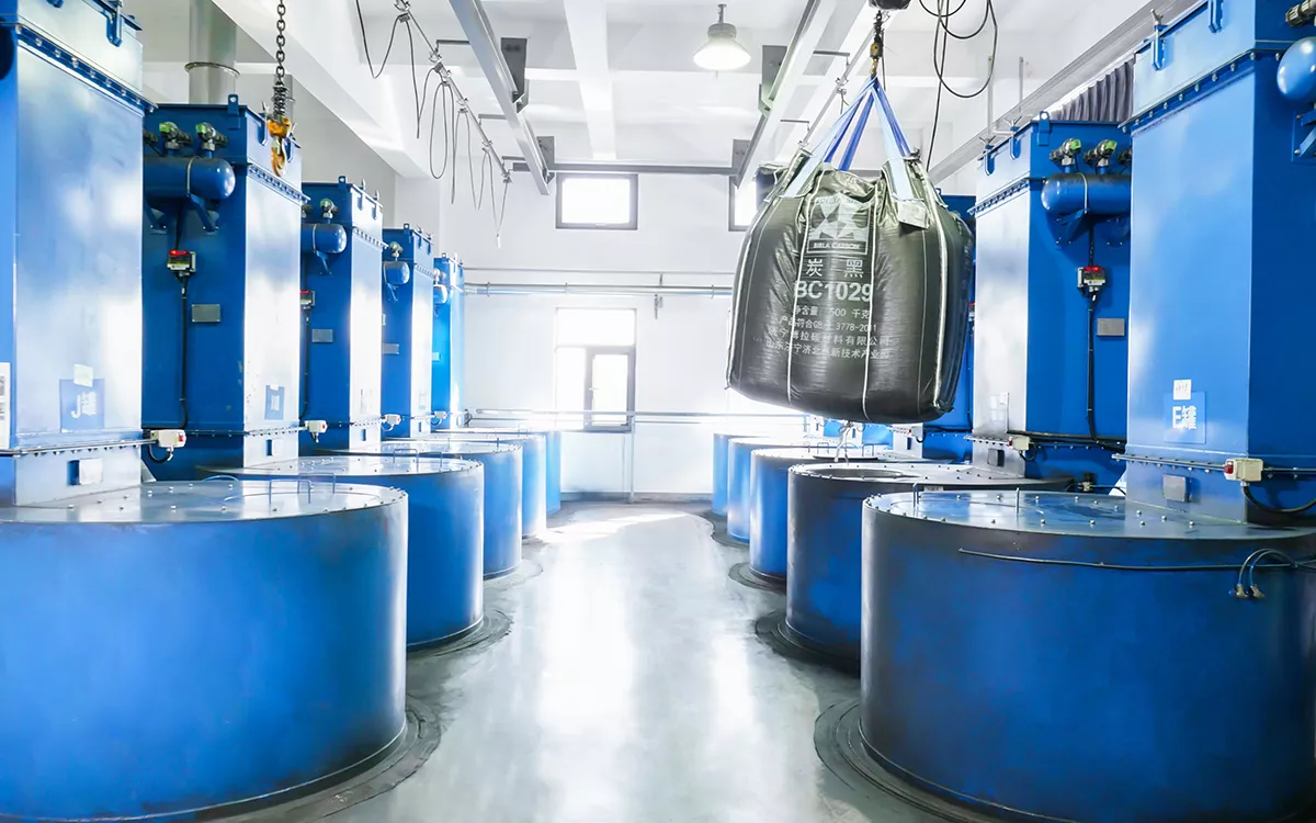 Automated Carbon Black Raw Material Feeding